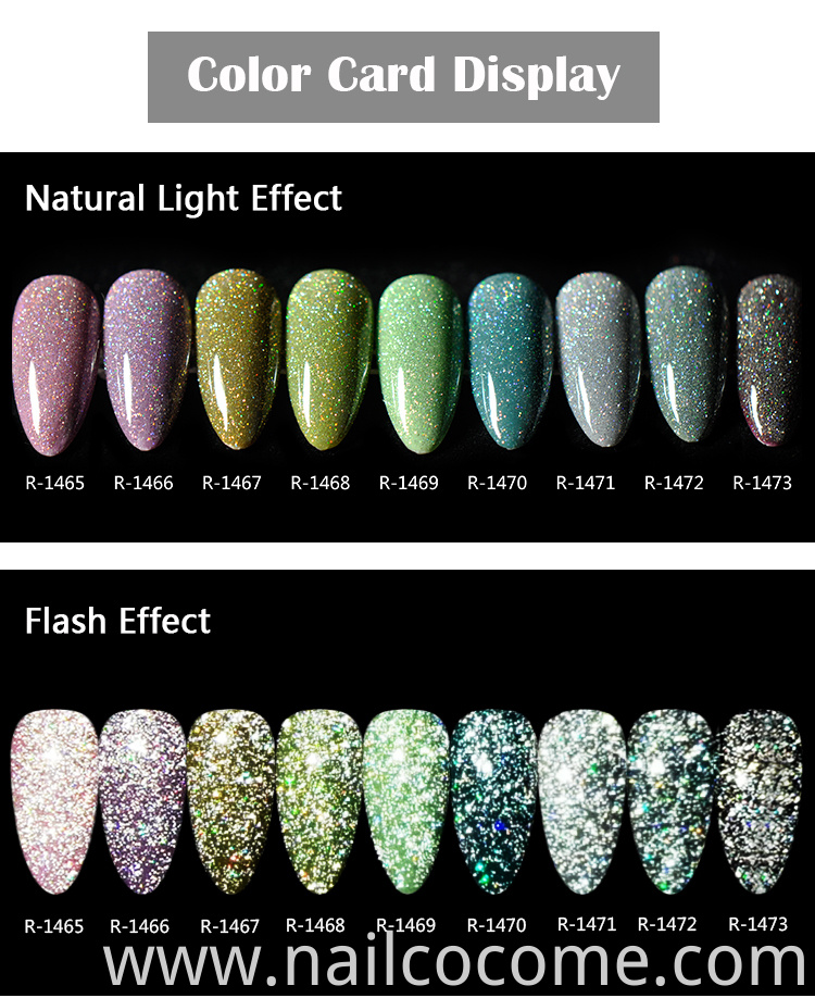 CCO Nail Art broken diamond gel Colored UV Gel Nail